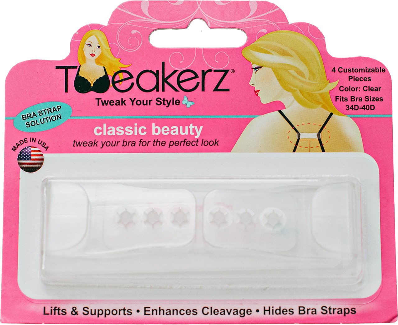 Tweakerz Customizable Bra Strap Solution - www.tweakerz.com